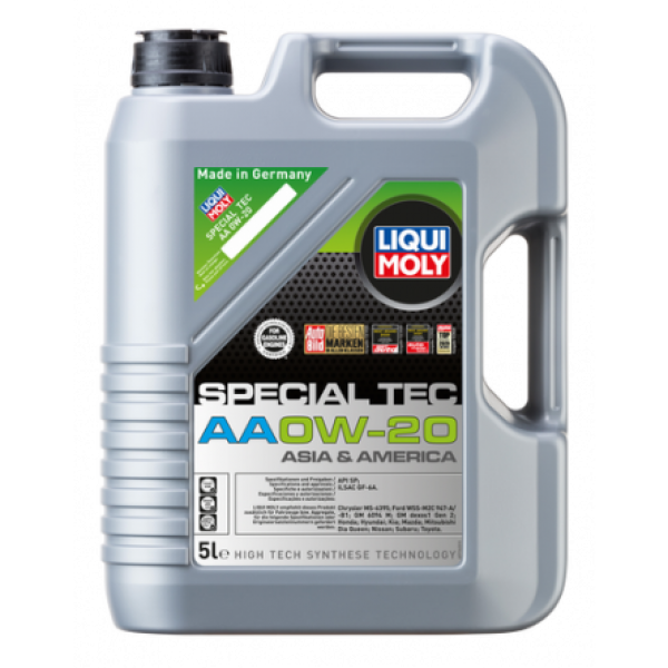 Liqui-Moly Special Tec AA 0W-20 5 Liter **speziell asiatische und amerikanische Benzinmotoren**